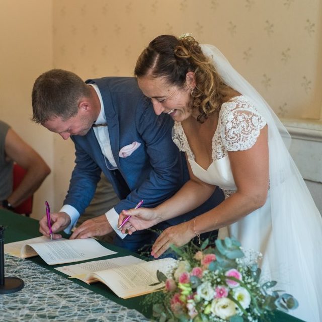 mariage civil signatures