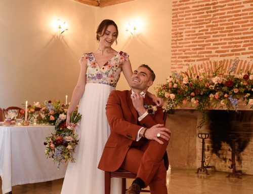 Shooting d&rsquo;inspiration au Château de Luponnas…