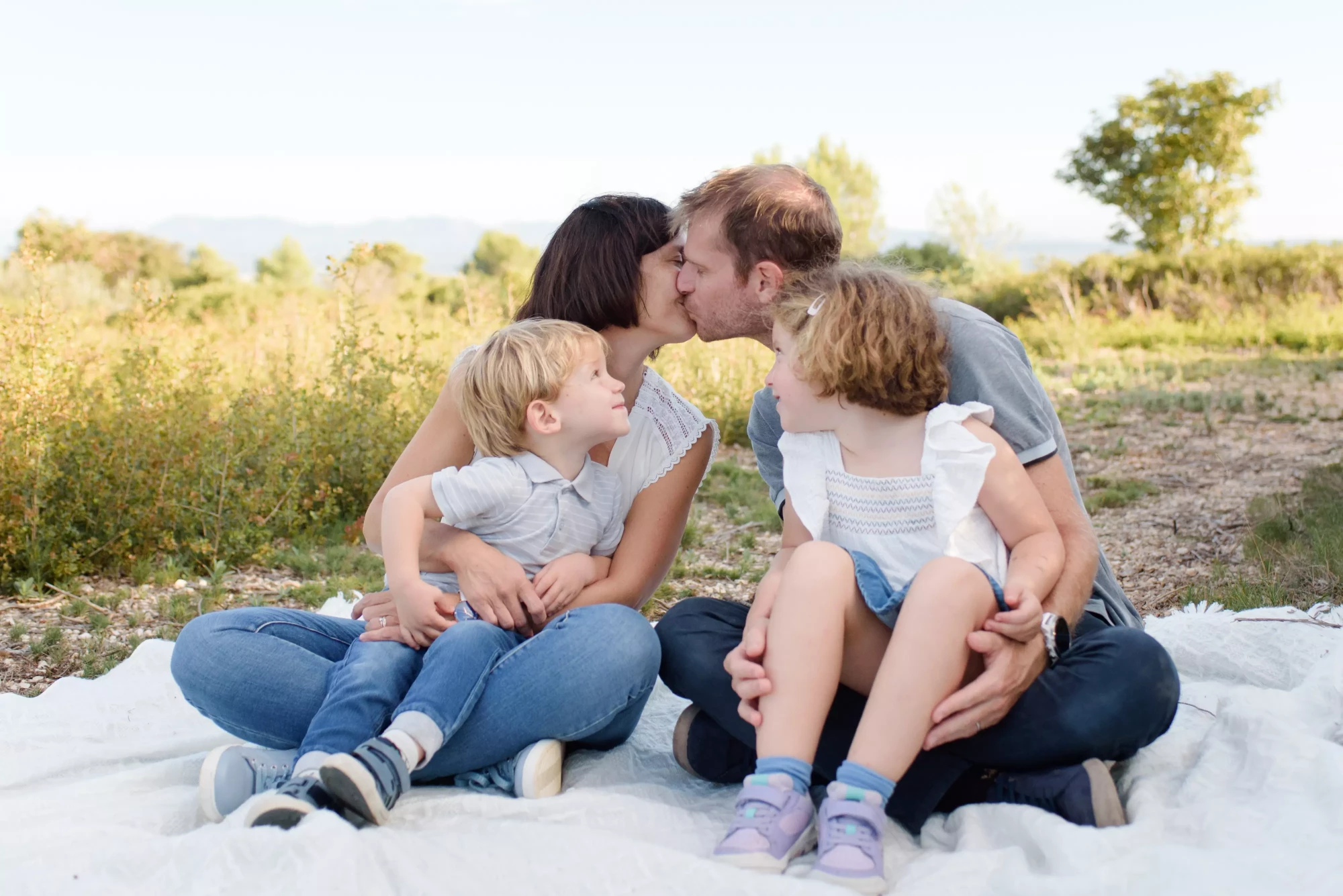 séance famille à quatre